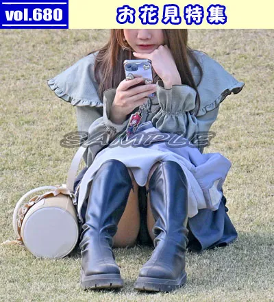 お花見の秘密のチラリズム！vol.680で心がドキドキが止まらない！